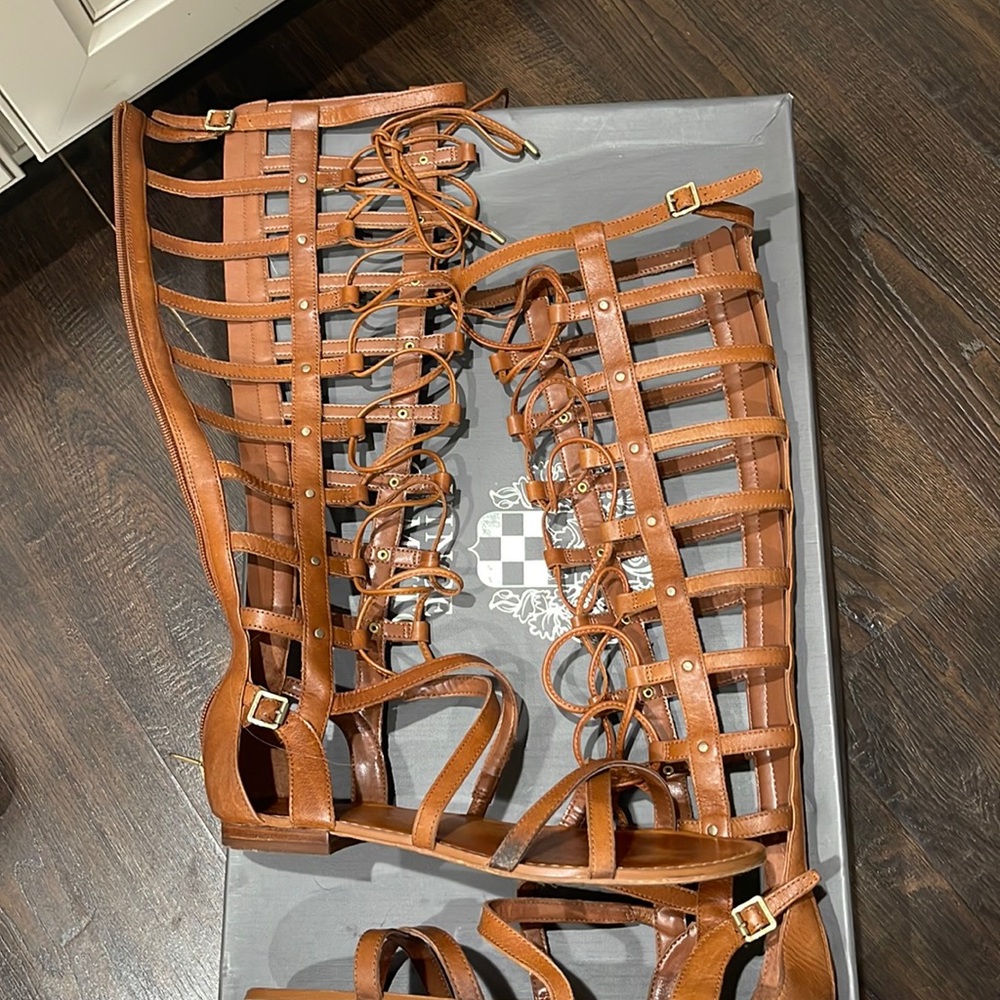 Vince Camuto Knee High Gladiator Sandals